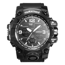 Load image into Gallery viewer, Men Digital Wristwatches Waterproof Fashion Casual Outdoor Sports Multifunction Watches Chrono Alarm Clock 5Bar Watches
