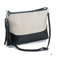 Load image into Gallery viewer, Miyahouse Fashion Zipper Tassel Female Shoulder Bag Patchwork Shopping Travel Women Crossbody Bag PU Leather Lady Messenger Bag
