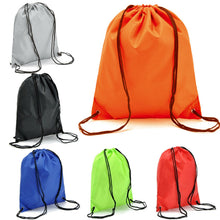 Load image into Gallery viewer, NEW String Drawstring Back Pack Cinch Sack Gym Tote Bag School Sport Shoe Bag

