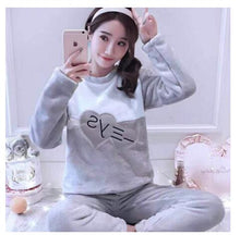 Load image into Gallery viewer, New Autumn Winter Flannel Women Pajama Sets Thick Warm Coral Animal Female cartoon Pijama nightgown Plus size Pyjamas Sui
