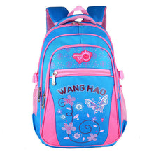 Load image into Gallery viewer, New Children School Bags for Girls Lovely Butterfly Printing Backpack Waterproof Kids Shoulder Book Bag pack mochila 2 sizes
