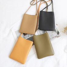 Load image into Gallery viewer, New arrival cute cellphone bag for girls black leather bag green convenient shoulder bag pretty crossbody bags women handbag hot

