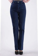 Load image into Gallery viewer, New arrival pants straight jeans women plus size women's denim trousers
