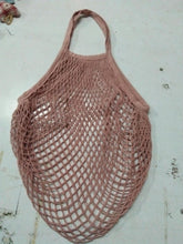 Load image into Gallery viewer, Reusable Shopping String Storage Mesh Bag Grocery Handbag Fishnet Woven Net Tote Special Purpose Bags  Super Market Bags 32*38cm
