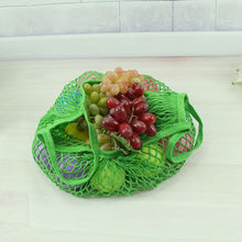 Load image into Gallery viewer, Reusable Shopping String Storage Mesh Bag Grocery Handbag Fishnet Woven Net Tote Special Purpose Bags  Super Market Bags 32*38cm
