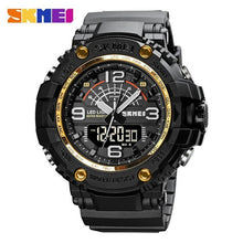 Load image into Gallery viewer, SKMEI Sport Watches Men Military Electronic Wrist Watch Shock Resistant Waterproof 5 Bar Count Down Mens Clock Stopwatch 1617
