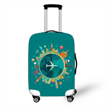 Load image into Gallery viewer, Simple Art Suitcase Case Protective Cover Men Travel Luggage Thicken Dust Cover Accessories Suitcases Organizer 18-32 xl inch
