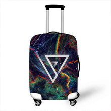 Load image into Gallery viewer, Simple Art Suitcase Case Protective Cover Men Travel Luggage Thicken Dust Cover Accessories Suitcases Organizer 18-32 xl inch
