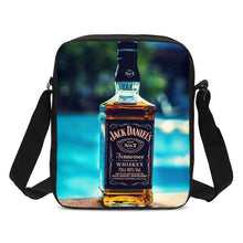 Load image into Gallery viewer, Small Crossbody Bags For Men Women Fashion Luxury Whisky Letter 3D Printing Messenger Bag Handbags Casual Shouler Bag Sling Bags
