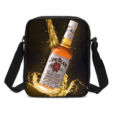 Load image into Gallery viewer, Small Crossbody Bags For Men Women Fashion Luxury Whisky Letter 3D Printing Messenger Bag Handbags Casual Shouler Bag Sling Bags
