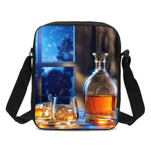 Load image into Gallery viewer, Small Crossbody Bags For Men Women Fashion Luxury Whisky Letter 3D Printing Messenger Bag Handbags Casual Shouler Bag Sling Bags
