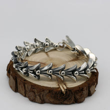 Load image into Gallery viewer, Starfield Trendy Personality Retro Thai Silver Rock Punk Style Accessories Men Women S925 Sterling Silver Bracelet Homme
