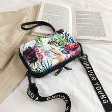 Load image into Gallery viewer, Sweet Girls Candy Colors Casual Small Crossbody Bags for Women 2020 Summer Graffiti Rainbow Pattern Clutch Purse Shoulder Bag
