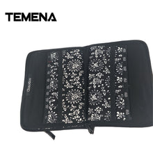 Load image into Gallery viewer, Temena 2018 New Printing ChiaoGoo Interchangeable Needle bag Storage Needle case for Knitting and Makeup Brush 25.3cm*15.3cm
