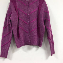 Load image into Gallery viewer, Women's Mohair Blended Loose Knit Cardigan Puff Sleeve O-neck Knitwear Sweater 2020 Spring New Female Coat
