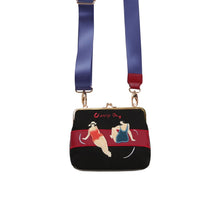 Load image into Gallery viewer, YIZISToRE vintage canvas splicing PU leather embroidery retro mini messenger bags for women in One Day series 2018[FUN KIK]
