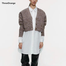 Load image into Gallery viewer, ZA 2020 spring new women's Camel basic style knitted cardigan sweater woman Casual female solid tops

