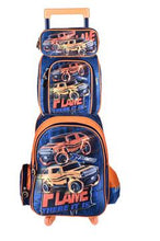Load image into Gallery viewer, wenjie brother Children Mochilas Kids school bags With Wheel Trolley Luggage For boys Girls backpack Mochila Infantil Bolsas
